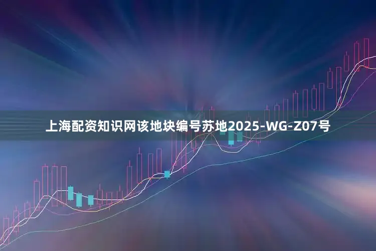 上海配资知识网该地块编号苏地2025-WG-Z07号