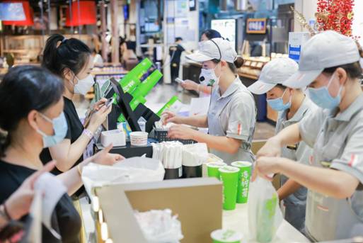 TVT体育app下载上海“桂桂茶奶茶”迅速走红500家分店期待您的加入(图1)